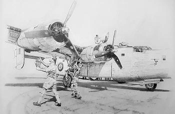 B-24 RaF ground Crew